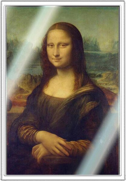 Monnaie MONA LISA Feuille Argent 1 Cedi Ghana 2026 (PRÉCOMMANDE)