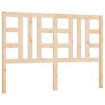 vidaXL Tête de lit 166x4x100 cm Bois massif de pin