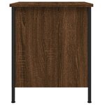 vidaXL Tables de chevet 2Pièces chêne marron 40x42x50cm bois d'ingénierie