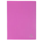 Protège-documents En Polypropylène 5/10e Opak Pochettes Cristal 100 Vues - A4 - Couleurs Assorties - X 10 - Exacompta