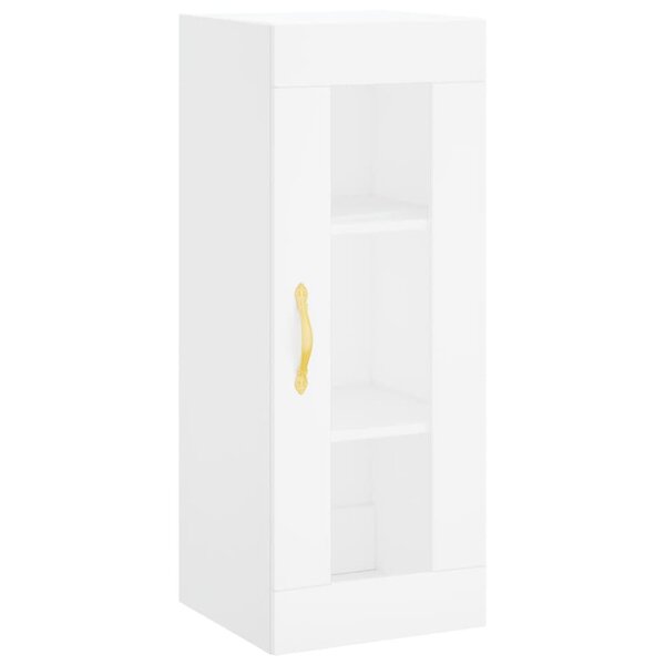 vidaXL Armoire murale blanc 34 5x34x90 cm