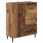 vidaXL Buffet Bois Ancien 69 5 x 34 x 90 cm Bois d'ingénierie et fer