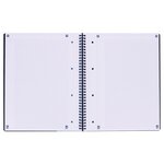 Cahier Polypro ACTIVEBOOK 160 P 90G 24x29.7 cm Quadrillé 5x5 coloris aléatoire OXFORD