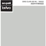 Aérosol peinture professionnelle gris clair 400 ml  nespoli