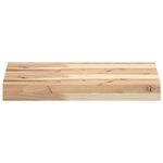 vidaXL Étagères flottantes 2 Pièces 60x30x4 cm acacia massif non traité