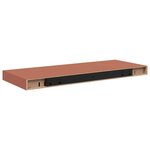 vidaXL Étagère Murale 4 Pièces Rouge 50 x 23 x 4 cm Bois d'ingénierie
