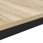vidaXL Table basse Sonoma 60 x 30 x 36 cm Bois d'ingénierie