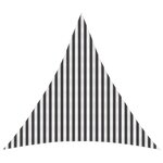 vidaXL Voile d'ombre 4 x 4 x 4 m HDPE Triangulaire Anthracite et blanc