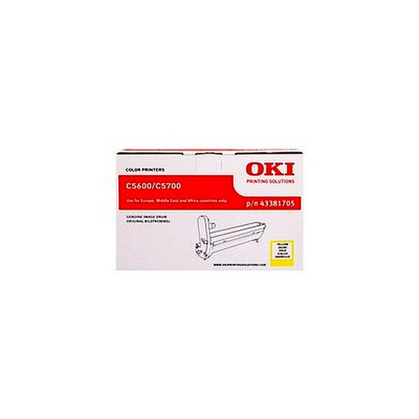 Oki C5600 Tambour Jaune 43381705