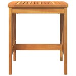 vidaXL Table d'appoint Marron Bois d'acacia massif