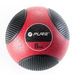 Pure2improve ballon médicinal 8 kg rouge