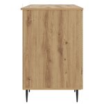 vidaXL Bureau Chêne artisanal 142 5 x 50 x 75 cm Bois d'ingénierie