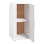 vidaXL Buffet Blanc 40x33x70 cm Bois d'ingénierie