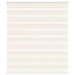vidaXL Store zèbre beige marbré largeur du tissu 125 9 cm polyester