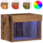 vidaXL Meuble TV 2 Pièces Bois ancien 40 x 30 x 30 cm Bois d'ingénierie