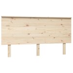vidaXL Tête de lit 154x6x82 5 cm Bois massif de pin