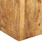 vidaXL Supports pour plantes 2 Pièces bois solide de manguier