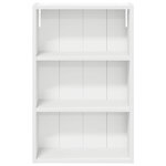 vidaXL Armoire murale de salle de bain Blanc 40 x 16 x 62 5 cm