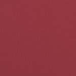 vidaXL Coussins de banc de jardin 2 Pièces rouge bordeaux tissu Oxford