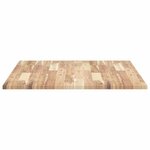 vidaXL Dessus de table rectangulaire 100x80x2 cm bois massif d'acacia