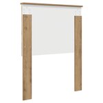 vidaXL Tête de lit Chêne artisanal 75 cm Bois d'ingénierie