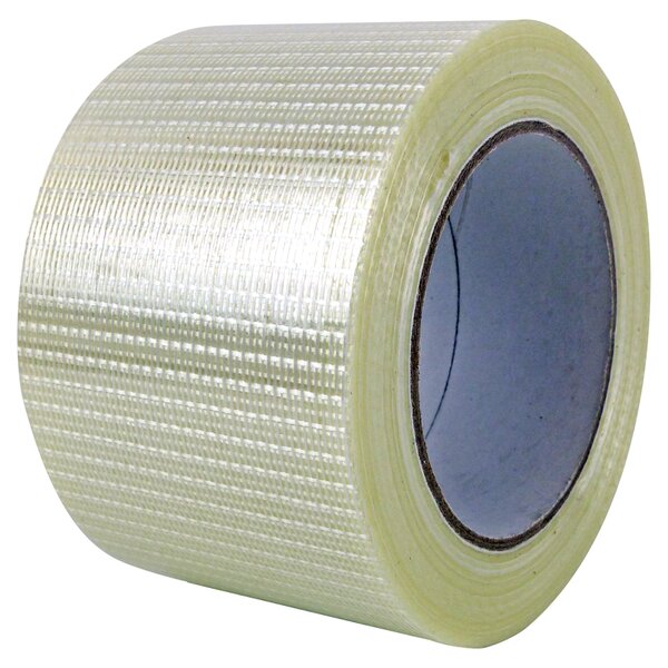 Ruban adhésif armé chaîne et trame – 12 rouleaux 75 mm x 50 m – Bulteau Systems