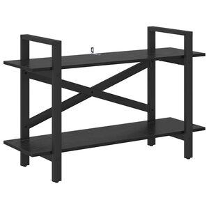 vidaXL Étagère Chêne noir 100 x 33 5 x 64 cm Bois d'ingénierie