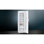 Siemens gs36ncwev - congélateur armoire pose libre - 242l - froid brassé - 60x186cm - blanc