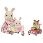 SYLVANIAN FAMILIES - 5040 - Le tricycle et mini voiture bébés