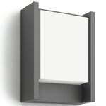 Philips mygarden lampe murale led arbour 6 w anthracite 164609316