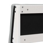 vidaXL Tête de lit capitonnée Gris clair 140 cm Pin massif