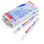 Marqueur Acrylique 5300 Blanc trafic Pointe Fine 1-2 mm x 10 EDDING
