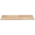 vidaXL Dessus de table rectangulaire 80x50x2 cm bois massif d'acacia