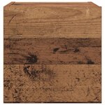 vidaXL Meuble TV 6 Pièces Marron 200 x 30 x 30 cm Bois d'ingénierie