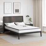 vidaXL Matelas 2 Pièces Blanc  Gris 80 x 200 cm Tissu tricoté