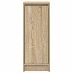 vidaXL Armoire à chaussures chêne sonoma 29 5x34x76 cm bois ingénierie
