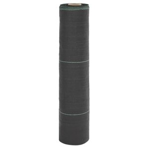 vidaXL Membrane anti-mauvaises herbes noir 0 5x10 m PP