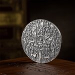 FIRST FOLIO William Shakespeare 400th Anniversary Edition 5 Oz argent monnaie 5000 Francs Cameroon 2023