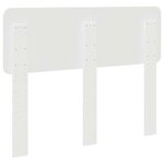 vidaXL Tête de lit Blanc Brillant 135 cm Bois d'ingénierie