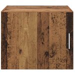 vidaXL Meuble mural Bois ancien 50 x 42 5 x 40 cm Bois d'ingénierie
