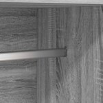 vidaXL Garde-robe Sonoma gris 82 5x51 5x180 cm Bois d'ingénierie