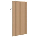 vidaXL Store enrouleur Autre Marron Clair 100 x 220 cm Bambou