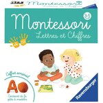 Montessori - lettres et chiffres - coffret sensoriel - apprentissage des lettres et des chiffres - ravensburger - des 3 ans
