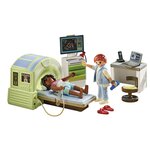 PLAYMOBIL 71618 - Action Heroes Scanner médical avec patiente