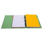 Classeur À Levier Pvc A4 Dos De 70mm. - Vert Anis - X 10 - Exacompta