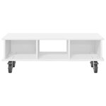 vidaXL Meuble TV Blanc 100 x 35 x 35 cm Bois d'ingénierie