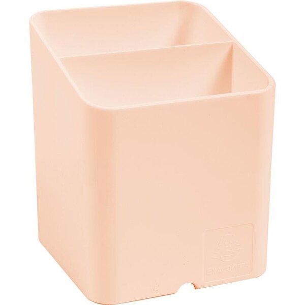 Pot à crayon EXACOMPTA PEN-CUBE corail
