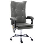 Chaise fauteuil siège de bureau informatique étude de massage anthracite similicuir anthracite 02_0024003
