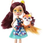 ENCHANTIMALS - L'Atelier de Peinture & Mini Poupée Danessa Biche & Sprint