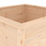 vidaXL Jardinière 82 5x82 5x78 cm bois de pin massif